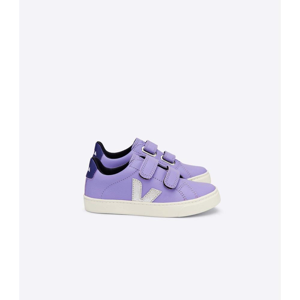 Purple Kids\' Veja ESPLAR CHROMEFREE Sneakers | AU 830GSO